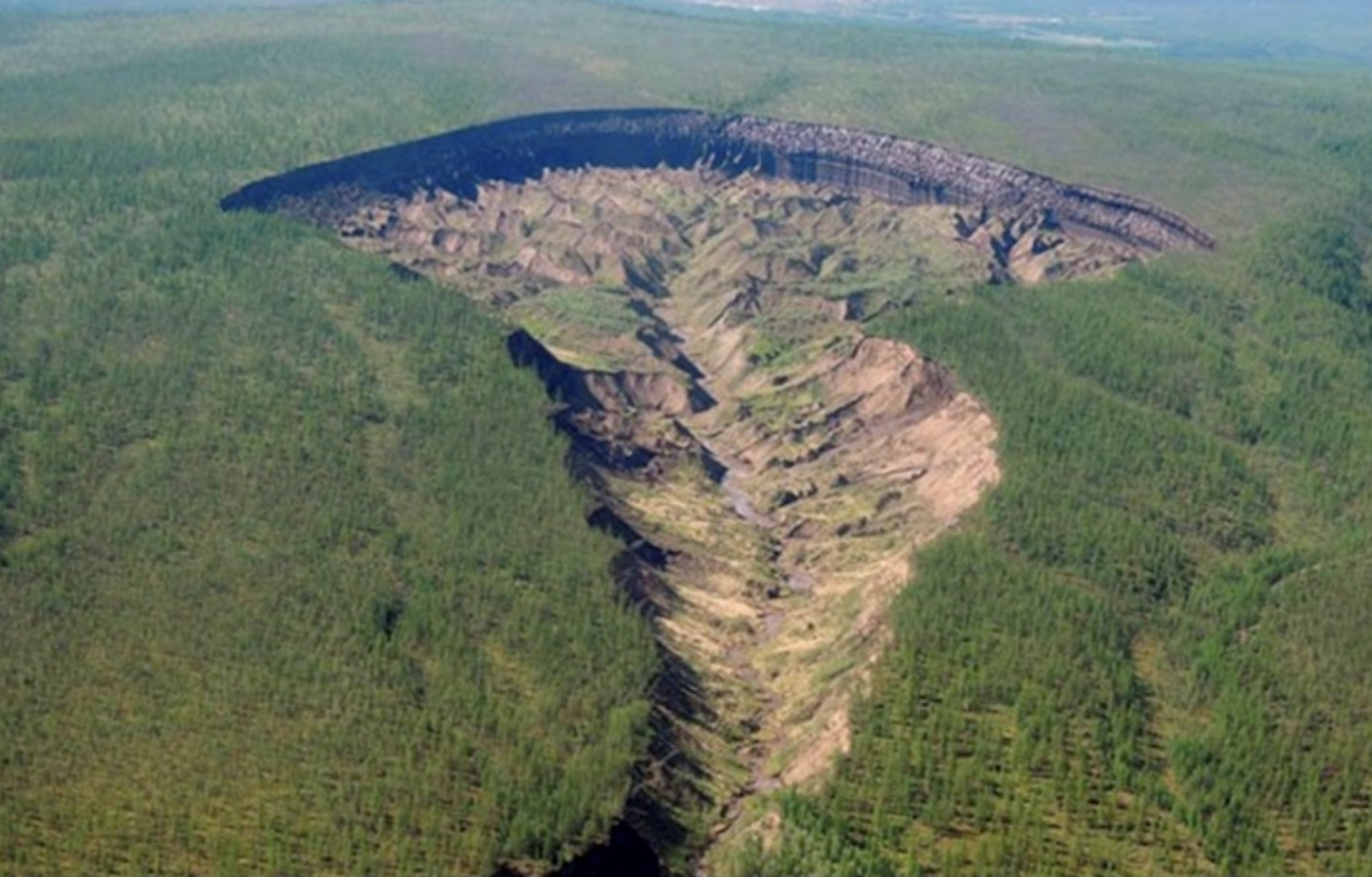 200,000-Year-Old Soil Found In Mysterious Crater: ‘Gateway To The Underworld’